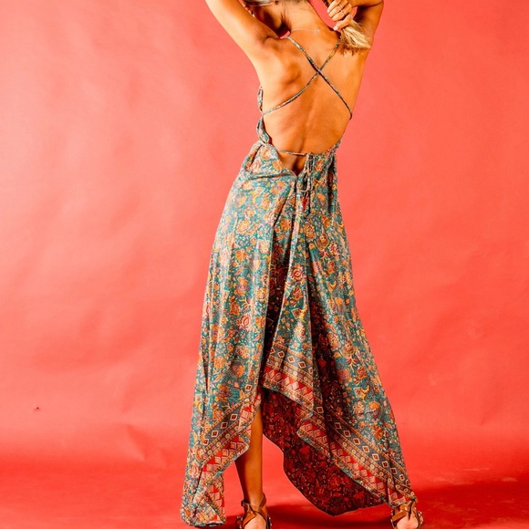 Boho wrap dress from Tel Aviv  Amaya by Maayan Levy - Picture 1 of 10